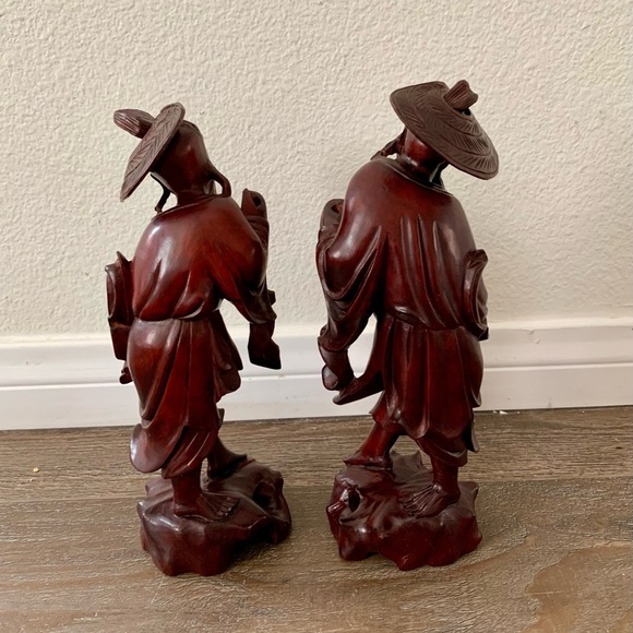 Hand Carved Root Wood Statue, China - Picture 9 of 13